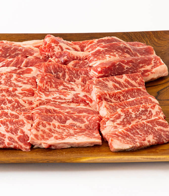ニュージーランド産 なかばら 焼肉用 500g ナチュラルビーフ