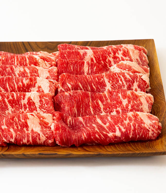ニュージーランド産 肩ロース すき焼き用他 500g ナチュラルビーフ